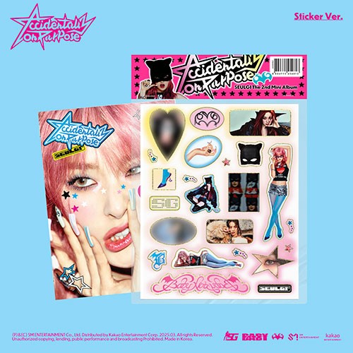 (Red Velvet) SEULGI – 2nd Mini album [Accidentally On Purpose] (Sticker Ver.)