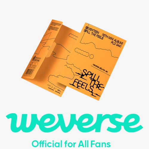 [WEVERSE POB] SEVENTEEN – 12th Mini Album [SPILL THE FEELS] (Weverse Albums ver.)
