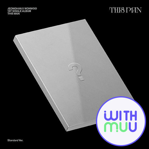 [WITHMUU POB] JEONGHAN X WONWOO (SEVENTEEN) – 1st Single Album [THIS MAN]