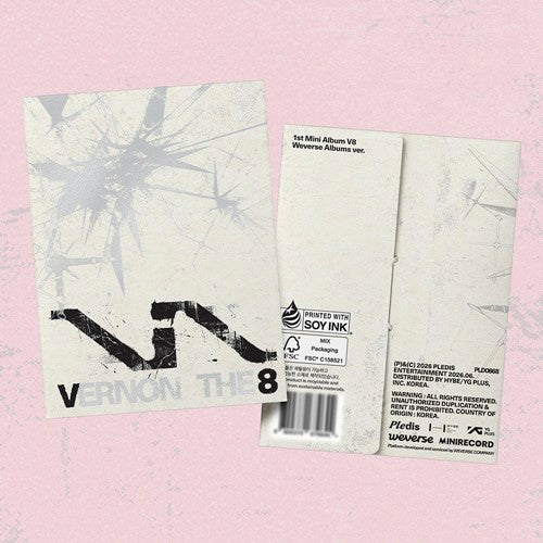 (SEVENTEEN) V8 – 1st Mini Album [V8] (Weverse Albums ver.)