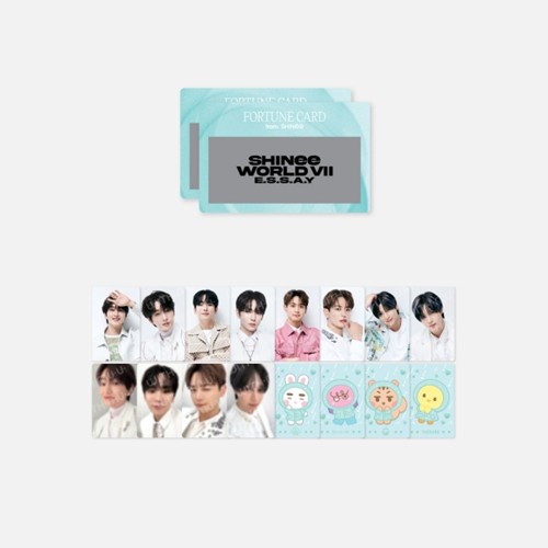 SHINee WORLD VII E.S.S.A.Y 12 FORTUNE SCRATCH SET (RANDOM)