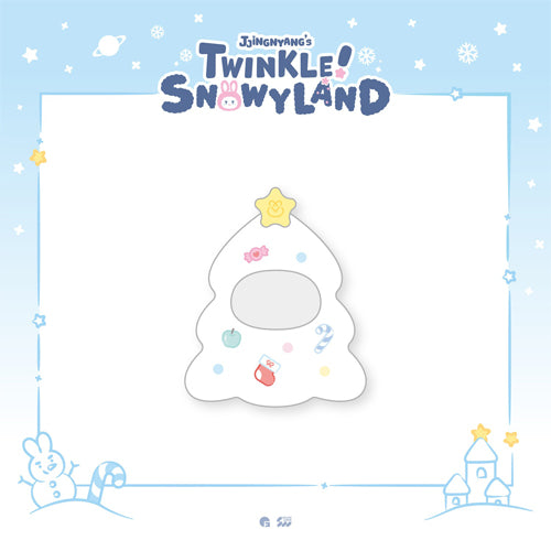 (SHINee) ONEW POP-UP JJINGNYANGS TWINKLE SNOWYLAND MD 26. WINTER OUTFIT TREE