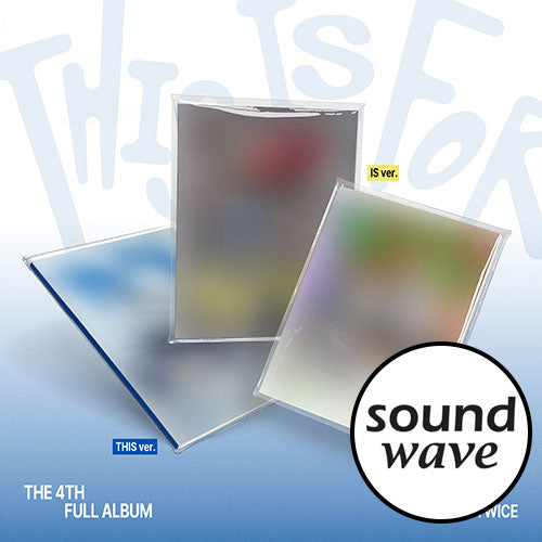 [SOUND WAVE POB] TWICE – 4th Album [THIS IS FOR] (SET)