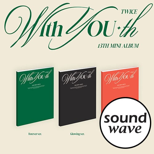 [SOUND WAVE POB] TWICE – 13th Mini Album [With YOU-th] (SET)