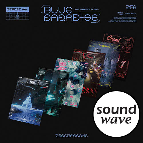 [SOUND WAVE POB] ZEROBASEONE – The 5th Mini Album [BLUE PARADISE] (ZEROSE Ver.)