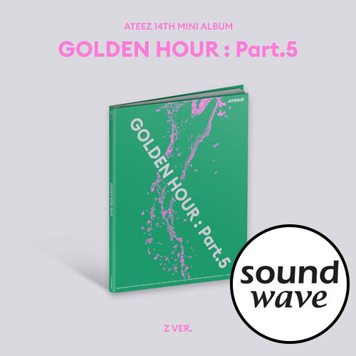 [SOUNDWAVE POB] ATEEZ – 14th Mini Album [GOLDEN HOUR : Part.5] (Z Ver.)