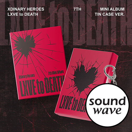 [SOUNDWAVE POB] Xdinary-Heroes – 7th Mini Album [LXVE to DEATH] (MD ver.)