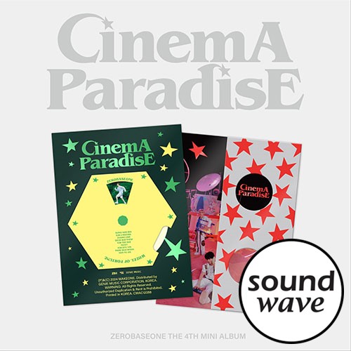 [SOUNDWAVE POB] ZEROBASEONE – The 4th Mini Album [CINEMA PARADISE]