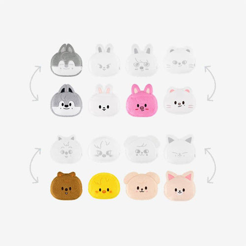 Stray Kids dominATE : celebrATE MD SKZOO REVERSIBLE FACE POUCH