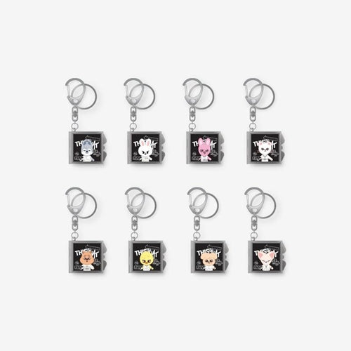 [1ST WEEK POB] SKZOO MIRROR KEYRING Stray Kids THIS & THAT MD