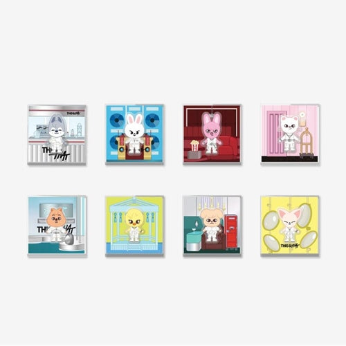 [2ND WEEK POB] SKZOO SPINNING MAGNET Stray Kids THIS & THAT MD