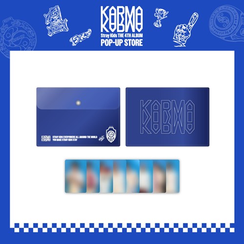 [1ST WEEK POB] Stray Kids KARMA MD 01. PVC POUCH