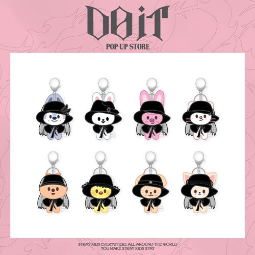 [2ND WEEK POB] Stray Kids DO IT MD 01. SKZOO COSTUME MAGNET PLUSH KEYRING