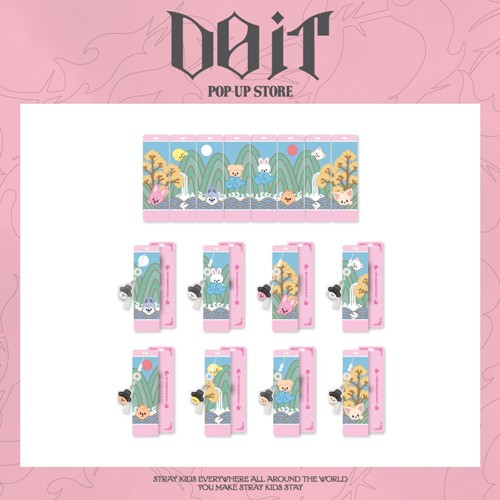 [1ST WEEK POB] Stray Kids DO IT MD 12. SKZOO BOOKMARK