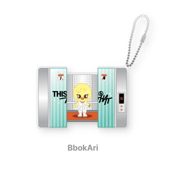 [2ND WEEK POB] SKZOO CAPSULE ACRYLIC KEYRING Stray Kids THIS & THAT MD