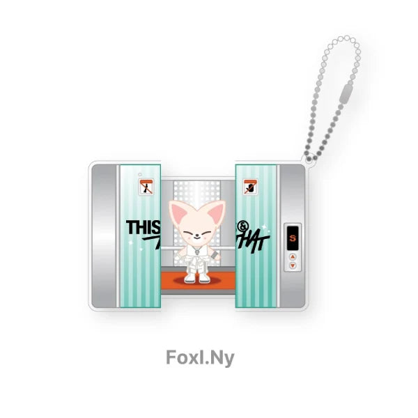 [2ND WEEK POB] SKZOO CAPSULE ACRYLIC KEYRING Stray Kids THIS & THAT MD