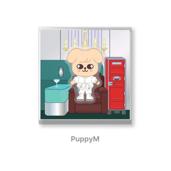 [2ND WEEK POB] SKZOO SPINNING MAGNET Stray Kids THIS & THAT MD