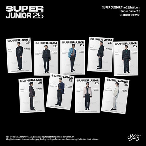 Super Junior – 12th Album [Super Junior25] (PHOTOBOOK Ver.)
