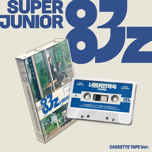 SUPER JUNIOR-83z – The 1st Mini Album [Promise] (Cassette Tape Ver.)