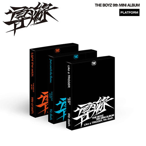 THE BOYZ – 9th MINI ALBUM [도화선] (PLATFORM ver)