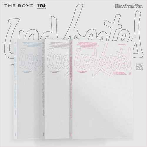 THE BOYZ – The 3rd Album [Unexpected] (Photobook Ver.)