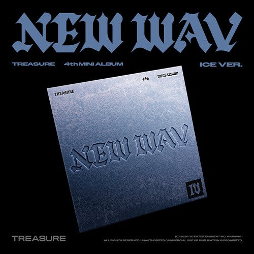 TREASURE – 4th MINI ALBUM [NEW WAV] (ICE VER.)