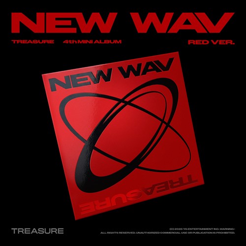 TREASURE – 4th MINI ALBUM [NEW WAV] (RED VER.)