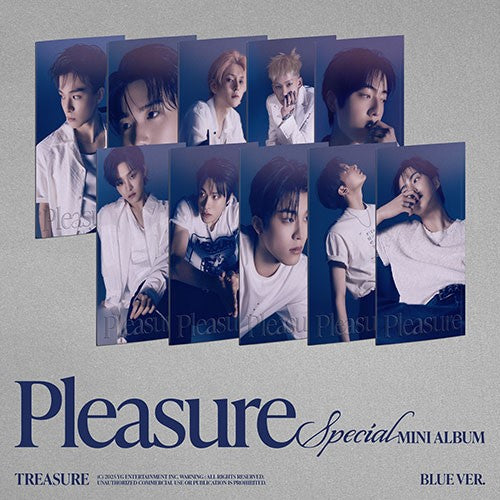 TREASURE – SPECIAL MINI ALBUM [PLEASURE] (BLUE VER.)