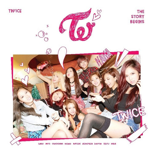 TWICE – 1st Mini Album [THE STORY BEGINS]