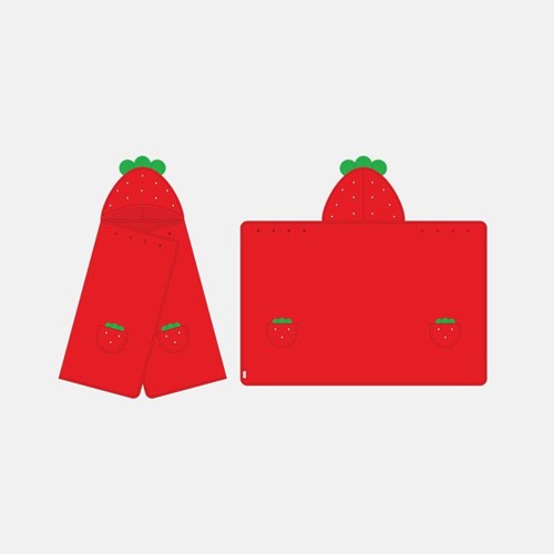 TWICE 10VE UNIVERSE CHAEYOUNG STRAWBERRY BLANKET