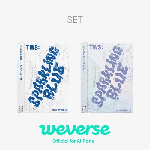 [WEVERSE POB] TWS – 1st Mini Album [Sparkling Blue] Set