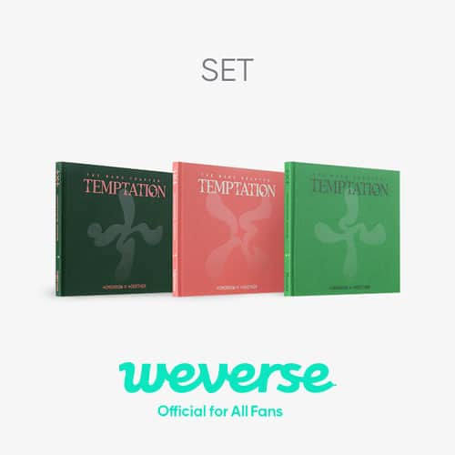 [WEVERSE POB] TXT – The Name Chapter [TEMPTATION] (Set)