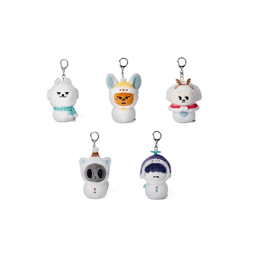 TXT PPULBATU SNOW MAGIC Plush Keyring Holiday Ver. Set