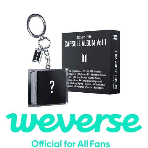 [WEVERSE POB] 2025 BTS FESTA : CAPSULE ALBUM Vol.1