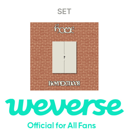 [WEVERSE POB] BOYNEXTDOOR – 1st Studio Album [HOME] (Weverse Albums ver.) (Set)