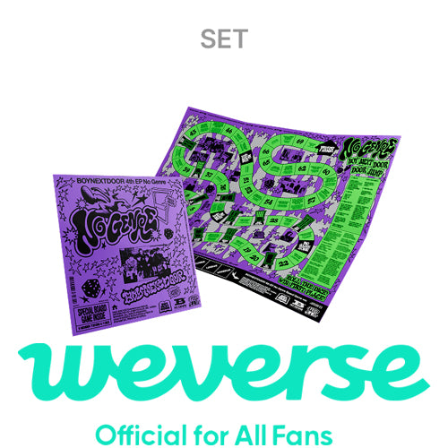 [WEVERSE POB] BOYNEXTDOOR – 4th EP [No Genre] (Board Game ver.) (Set)