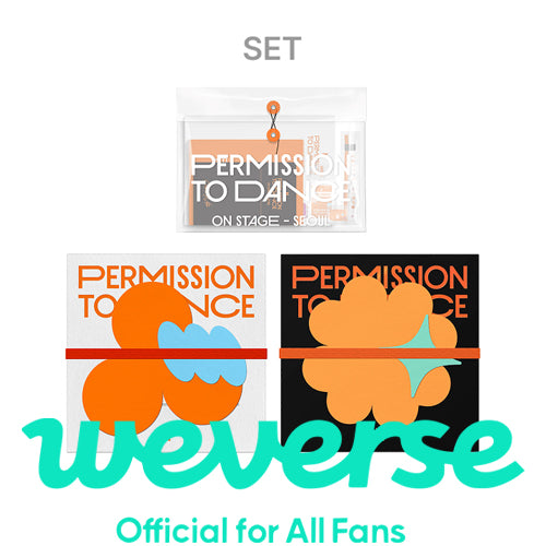 [WEVERSE POB] BTS – PERMISSION TO DANCE ON STAGE – LIVE (Set) + PERMISSION TO DANCE – SEOUL (DIGITAL CODE)