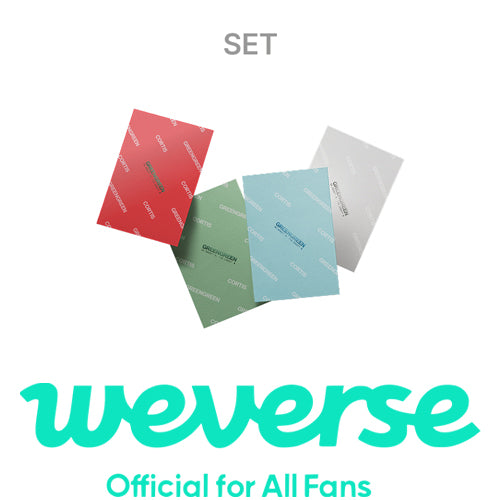 [WEVERSE POB] CORTIS – The 2nd EP [GREENGREEN] (Weverse Albums ver.) (Set)