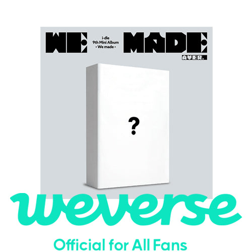 [WEVERSE POB] i-dle – 9th Mini Album [We made] (Mono Ver.)
