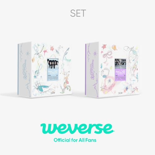 [WEVERSE POB] ILLIT – 1st Mini Album [SUPER REAL ME] (Set)