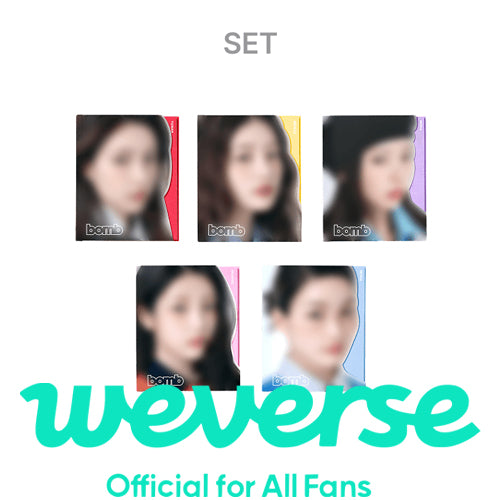 [WEVERSE POB] ILLIT – 3rd Mini Album [bomb] (GLLIT ver.) (Set)