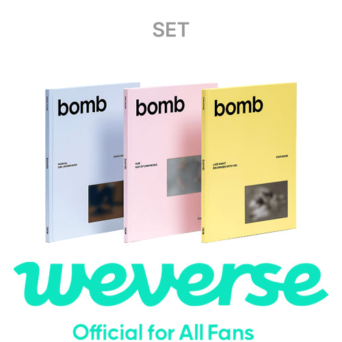 [WEVERSE POB] ILLIT – 3rd Mini Album [bomb] (Set)