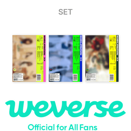 [WEVERSE POB] ILLIT – 4th Mini Album [MAMIHLAPINATAPAI] (Set)