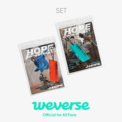 [WEVERSE POB][2nd-POB] j-hope – HOPE ON THE STREET VOL.1 (Set)