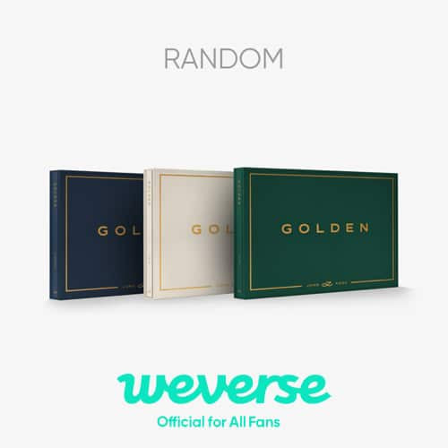 [WEVERSE POB][PVC Photocard] (BTS) Jung Kook – [GOLDEN] (Random)