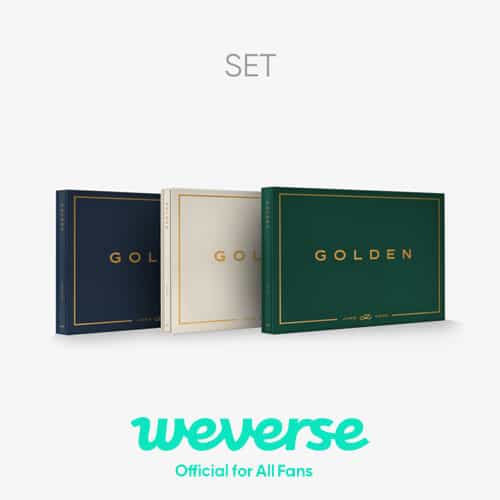 [WEVERSE POB] (BTS) Jung Kook – [GOLDEN] (Set)