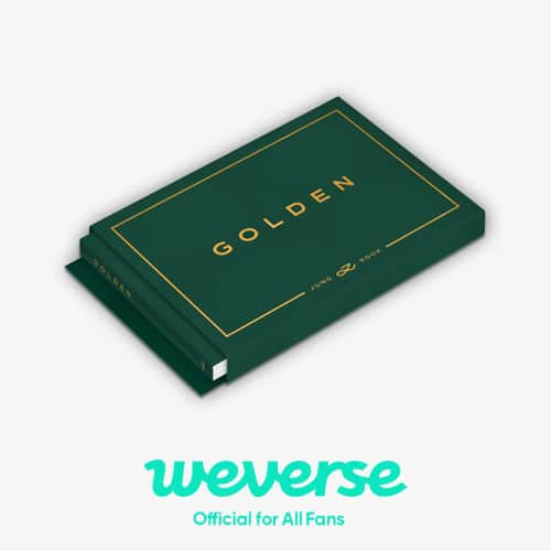 [WEVERSE POB] (BTS) Jung Kook – [GOLDEN] (Weverse Albums ver.)