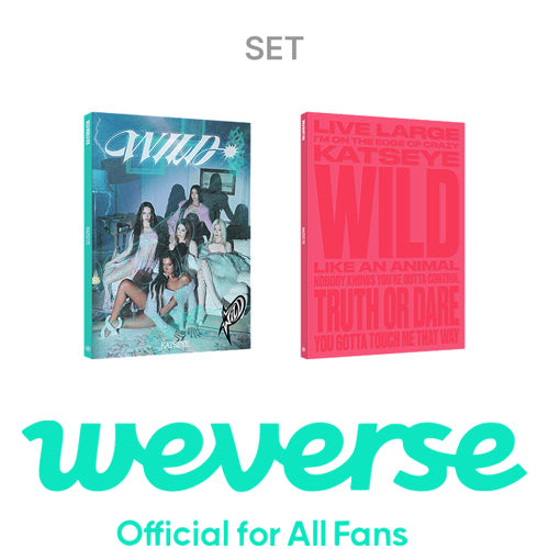 [WEVERSE POB] KATSEYE – [WILD] (Set)