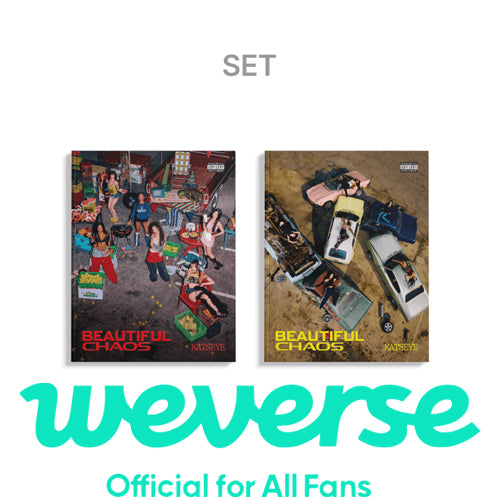 [WEVERSE POB] KATSEYE – [BEAUTIFUL CHAOS] (Set)