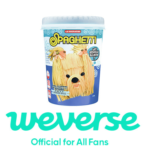 [WEVERSE POB] LE SSERAFIM – 1st Single Album [SPAGHETTI] (STRESS BALL ver.)